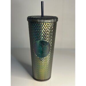 STARBUCKS University of Geogia Bulldogs Studded 24oz Studded Tumbler Cup NEW